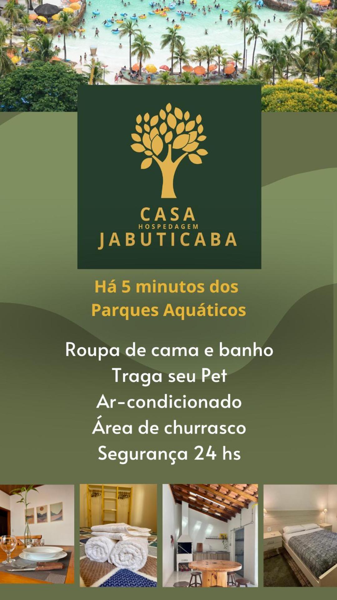 Casa Jabuticaba A 5 Min Dos Thermas E Hot Beach Olímpia Esterno foto
